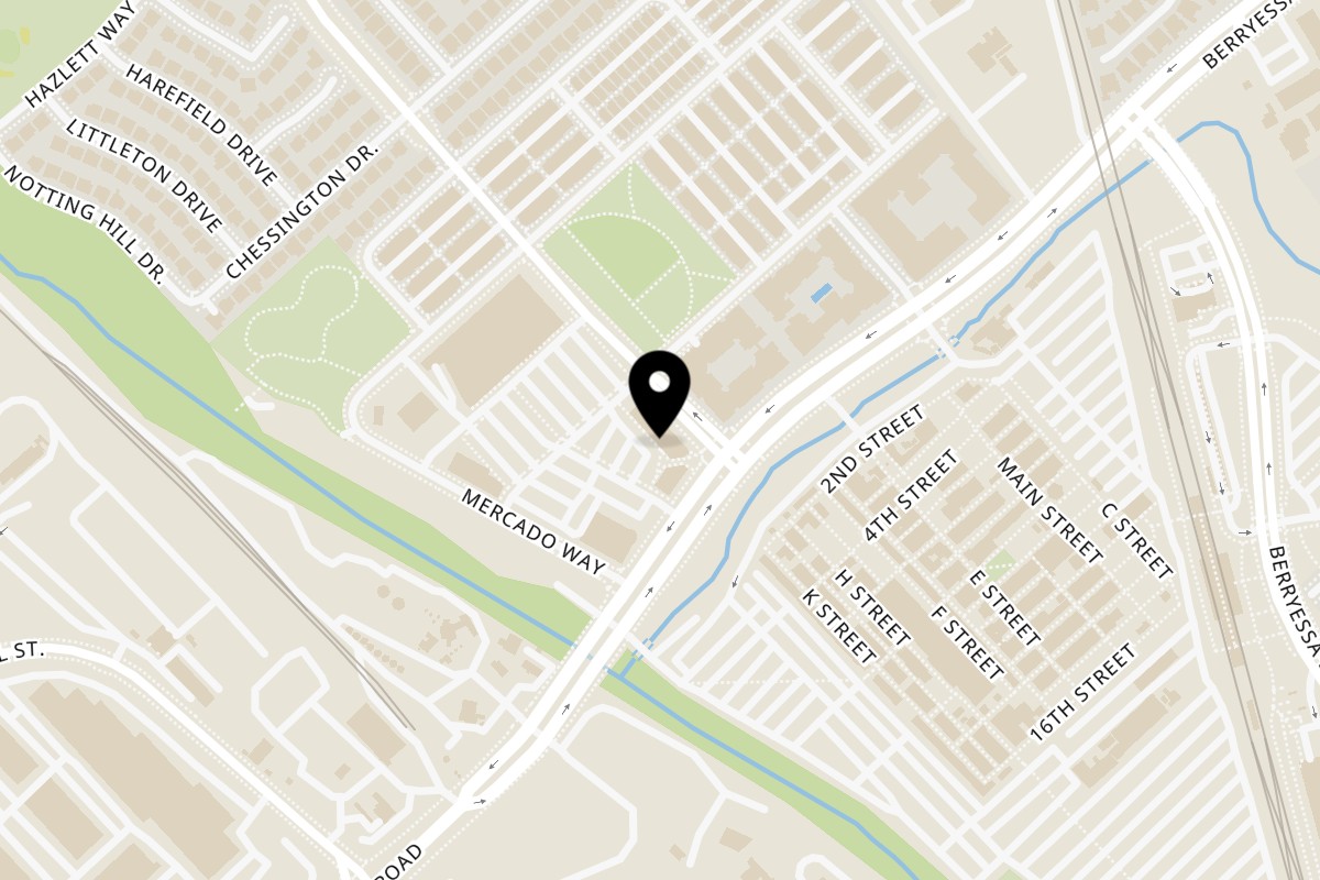 Map showing the location of Shihlin Taiwan Street Snacks San Jose - Berryessa on 1477 Berryessa Rd, Suite 30 in San Jose